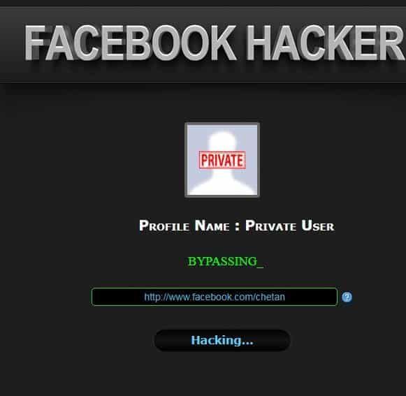 Programa para Hackear Facebook
